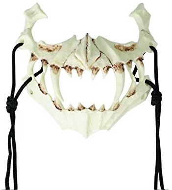 CoolChange Venezianische Horror Maske | Fabelwesen Schädelknochen Halloween Maske | Marderhund
