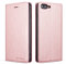 QLTYPRI Coque pour iPhone 6/6S, Housse en Cuir Premium PU Portefeuille Etui, [Fentes pour Cartes] [Fermoir Magnétique] [Stand Fonction] Flip Coque pour iPhone 6/6S - Or Rose