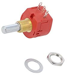 TW1103KA Potentiometer: axial 1-Drehung 10kΩ 1W ±10% 6,35mm TE Connectivity