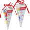 Brunnen 104911595 Schlamper-Etui Colour Code, Rund, Sortiert