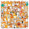 Dog Stickers | 52PCS | Cute Cartoon Stickers Packs for Kids Teens Adults, Kawaii Funny Stickers, Aesthetic Vsco Vinyl Lovely Waterproof Decals for Water Bottle, Skateboard, Phone, Laptop, Guitar