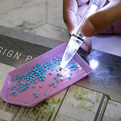 5D DIY Diamond Painting Stift mit Beleuchtung LED Bohrer Diamant Malerei Werkzeug Strass Bild Diamond Painting Pen Werkzeug (1Pc)