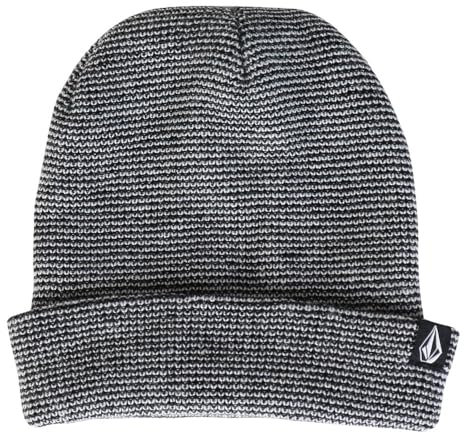 Volcom Uni V.co Baseline Beanie Strickmützen für Herren, Schwarz, Einheitsgröße