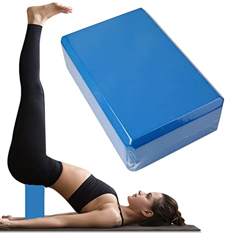 pologmase Yoga-Stein - Stützender, weicher, Rutschfester Übungsblock | Yoga Block Dehnblöcke für Yoga, allgemeine Fitness, Pilates, Stretching und Toning Workouts