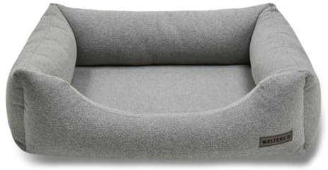 Wolters Hundebett Dream-Well Hero, Größe:100 x 84 x 24 cm, Farbe:hellgrau