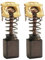 2 x Carbon Brushes Motor Carbon Brushes 7 x 7 x 9.5/12 mm Compatible with Makita Hammer Drill BHR200SAE BHR240 BHR240Z DHR164 DHR165 BHR162 Hacksaw BCS550 BCS550Z CB430
