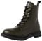 Tamaris Damen Stiefelette Blockabsatz Wechselfußbett; OLIVE, EU 40