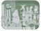 Muurla Moomin Room For All Tablett, 36 x 28 cm