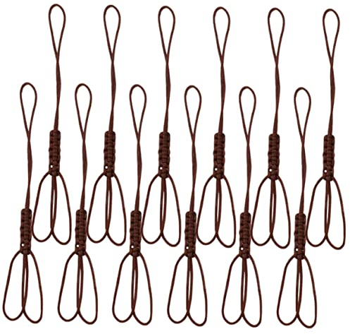 IMIKEYA 100pcs Teapot Rope Daily Use Kettle Handle Rope Kung Fu Tea Pot Rope Lanyard Black Teapot Handle Rope Phone Grips Porcelain Teapot Ceramic Teapot Polyester Household Iron Kettle