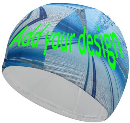 Cuffia Da Nuoto Personalizzata Con Foto - Adatta Per Capelli Lunghi E Corti, Per Piscina E Spiaggia - Donna, Uomo, Adulto, Giovane, Unisex