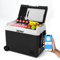 BENY Kompressor Kühlbox 55L 12/24V Auto Kühlschrank Dual Zone Elektrische Kühlbox mit App Control Gefrierschrank -20℃ bis 20℃ für Auto, Camping, LKW, Boot, Reisen