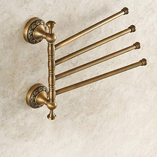 Generisch Porte-serviettes, Porte-serviettes de Cuisine Mural Avec 4 barres extra Longues
