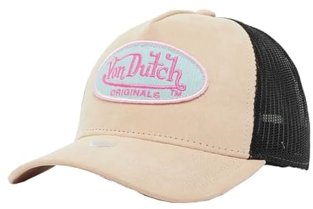 Von Dutch Originals Trucker Cap Boston beige/Black