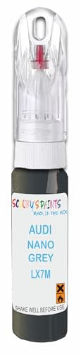 SCOOBYS PAINTS BACK IN THE MIX Paint Touch Up Pen For Audi Nano Grey Lx7M Scratch Removal Car Repair