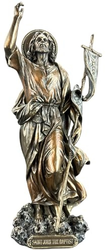 57 SPECIAL REPLICAS Bronze St. Johannes Der Täufer Skulptur Deko Figur als Geschenk für Wohnzimmerdekoration