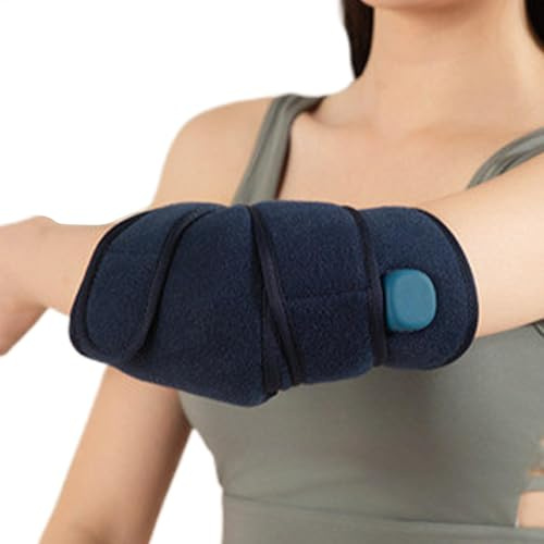 Ginocchiera riscaldata, cuscinetto riscaldante per ginocchia, massaggiatore riscaldato con regolazione della temperatura in 3 fasi, fasce per ginocchio, spalla, gomito, massaggiatore ricaricabile per