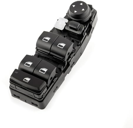 LST Schalter Fensterheber Bedieneinheit Schalteinheit Tasten vorne links schwarz kompatibel mit BMW 1er F20 2 F45 F46 3er F30 F31 F80 4 F36 5er F07 F10 F11 X1 F48 X2 F39 X3 F25 X4 F26 X5 F15