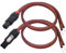 YARCHONN Speakon - Cable de cable abierto para altavoces, cable de audio de 1,64 pies, cable de audio a conector Speakon, adaptador Twist Lock para dispositivos de audio (2 unidades)