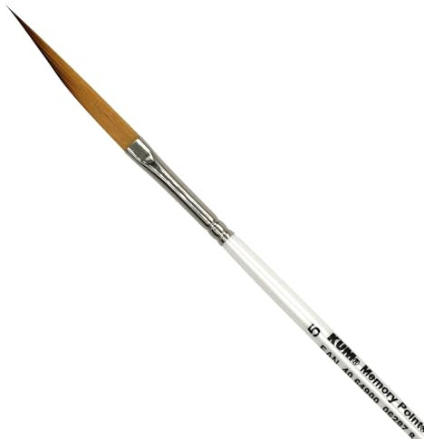 KUM 5145311 - Pinceau Aquarelle Memory Point Epée Plate Taille 5, 1 Pinceau d'artiste