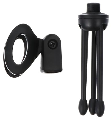 VICASKY Folding Portable Microphone Tripods Desktop Mic Stand Holder Mic Table Stands for Desk Use Tripods for Microphone