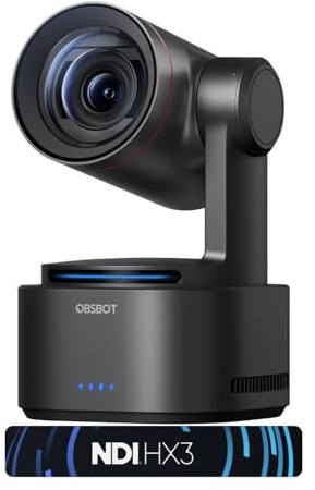 OBSBOT Tail 2 PTZR NDI Streaming Camera 4K, with Pro AI Tracking 1/1.5CMOS