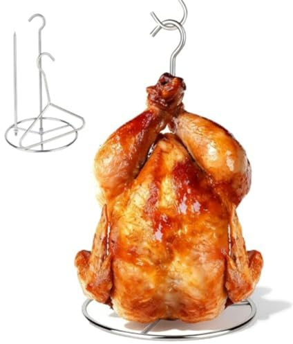 LVYXON Kit de friteuse polyvalent en acier inoxydable : parfait pour le poulet croustillant et les rôtis juteux