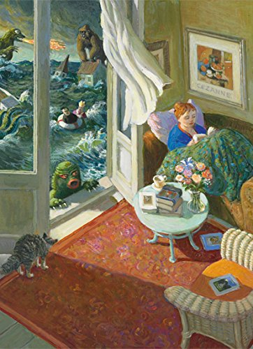 Inkognito Postkarte A6 • 5211 ''Lieber lesen Künstler: Michael Sowa • Fantastik