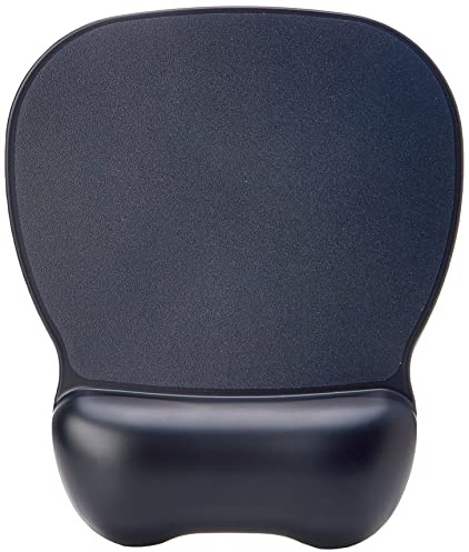 Contour Ergonomics Soft Skin Gel Mouse Mat Wrist Rest - Black