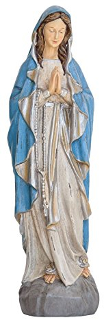 aubaho Skulptur Madonna 49cm Heiligenfigur Maria Figur Statue Antik-Stil