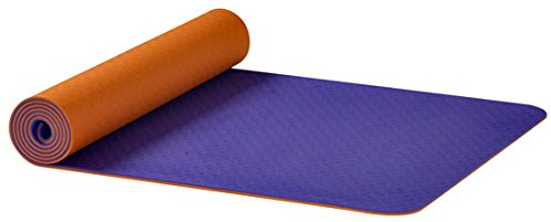 Yogamatte Earth OM AKO Yoga, Orange-Lila