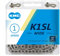 KMC K1SL Wide BMX Chain, Silver, 100 Link