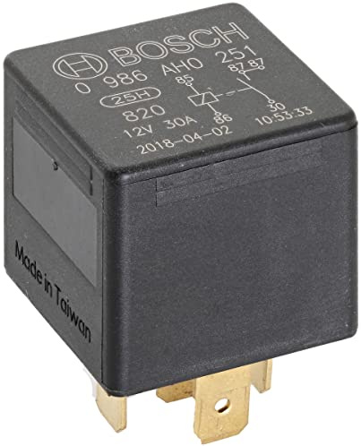 BOSCH Multifunktionsrelais 0986AH0251 | Kompatibel mit: ALFA ROMEO 145, 146, 155, 156, 156 Sportwagon, RZ, SPIDER, SPIDER, SPIDER, SPIDER, SZ, AUTOBIANCHI A 112