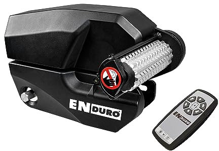 Enduro 11795 Caravan Rangierhilfe Wohnwagen EM303 Plus, halbautomatisch mit Zahnradgetriebe