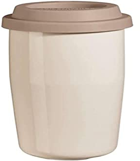 ASA Mug isotherme en porcelaine Crème 0,35 l