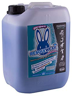 RESOLVBIKE 1007-5 Kanister Waschmittel Duft Active ResolvWear 5 Liter zur Desinfektion von Sportkleidung