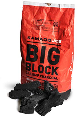 Kamado Joe KJ-CHAR30LB Big Block XL Lump Charcoal, 30-Pound, Black