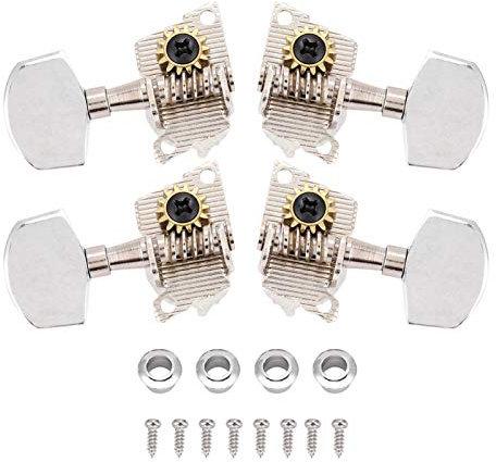 Ukulele-Stimmwirbel im klassischen Stil, Ukulelen-Teile Ersatz-Maschine, für Stimmsaiten, Ukulelen-Gitarre, Wartung