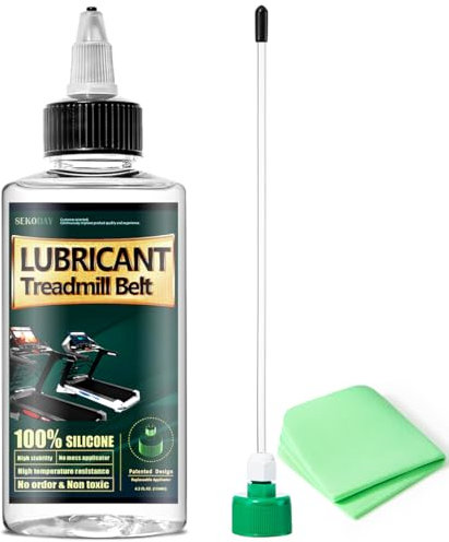 SEKODAY Silicone Treadnmill Belt Lubricants,Lubes,High Temperature Resistant and Stable Lubricant,Full Belt Width Lubrication (4.2 Ounce,1 Bottle)