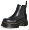 Dr. Martens Fusion, Anfibi Donna, Black Tassel Lux, 39 EU