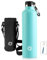 FEIJIAN Gourde Isotherme - Bouteille Isotherme - 750ml/ 1L - Gourde Inox Bouche Standard - Bouteille Sport Étanche - Enfant sans BPA, Cadeau pour les Sportifs