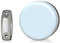 DoorbellWorld Wind up Mechanical Doorbell - White with Standard Chrome Push