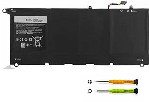 GDORUN 56WH 90V7W Laptop Akku für Dell XPS 13 9343 9350 Ultrabook P54G P54G001 P54G002 13D 9343 13D-9343-1808T 13D-9343-350 13D-9343-3708 13-9350-D1708 13-9350-D1608 5K9CP DIN02 JHXPY 0N7T6 RWT1R