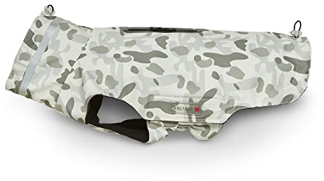 Wolters Outdoorjacke Camouflage für Mops & Co., Größe:34 cm, Farbe:grau