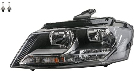 Johns, Scheinwerfer Halogen Front passend für Audi A3 8P 08/08-08/12 Links Leuchtmittel