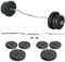 Yaheetech Barbell Weight Set 25KG Heavy Strength Training Bars Set Adjustable Dumbbell Weight Bar Home Gym Weight Lifting Training