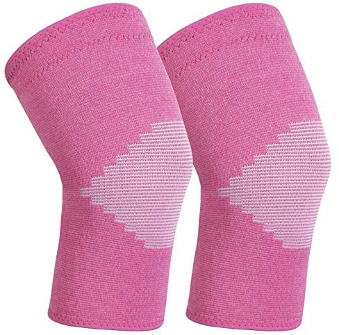 AVIDDA Knee Support Brace 2 Pack - Compression Knee Sleeves for Arthritis, Joint Pain, Ligament Injury, Meniscus Tear, ACL, MCL, Tendonitis, Running, Squats, Sports