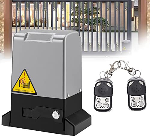 AFITO Operador De Puerta Corredera Eléctrica 370W/550W/750W/1200W, Puerta Corredera De Operador De Puerta 600KG/1200KG/1600KG/2000KG, Abridor Automático Puerta Corredera, Motor Apertura Puerta,550W