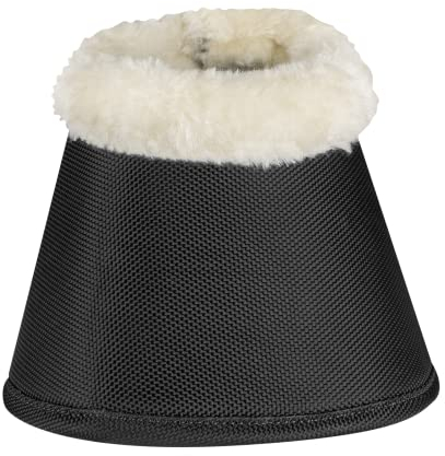 WALDHAUSEN Hufglocke Comfort Fur, Paar, L, schwarz