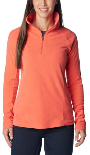 Columbia 1/2 Zip Glacial IV-Media Cremallera, Jugoso, S para Mujer