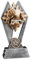Express Medals 1 Packung mit 17,8 cm großen Sun Ray Martial Arts Karate Trophäen Auszeichnungen Jungen Mädchen Herren Damen Jugend Team Trophäen Auszeichnung Turnier Champion Gewinner Event Preis